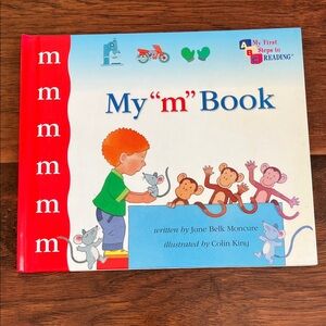 ⭐️⭐️PICK 5 / $20 My "m" Book - Children's Book My first Steps to Reading